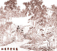 《茅屋为秋风所破歌》诗意画 《茅屋为秋风所破歌》诗意画