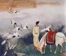 王勃《散关晨度》“白马高谭去，青牛真气来。”全诗翻译赏析